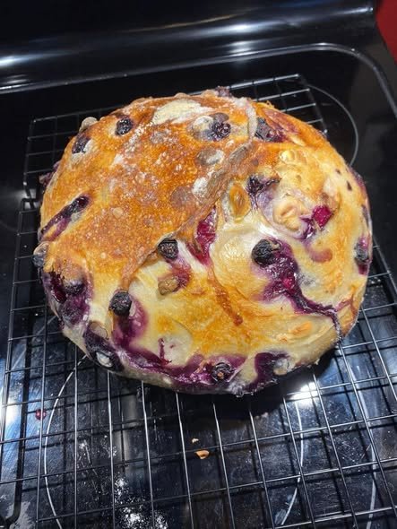 Blueberry Cream Loaf