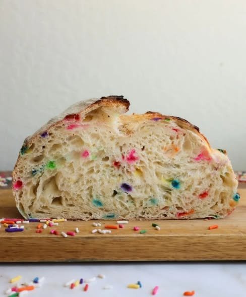 Funfetti Sourdough Bread