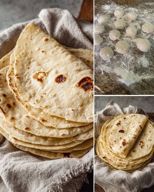 Soft Homemade Tortillas (Easy & Fluffy!)