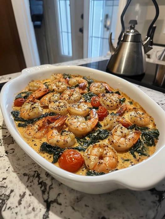 Creamy Tuscan Shrimp Recipe