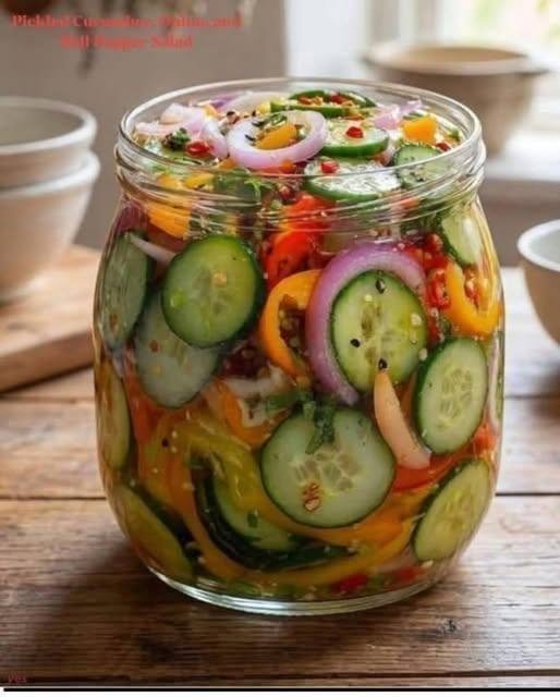 Classic Pickled Vegetable Slaw