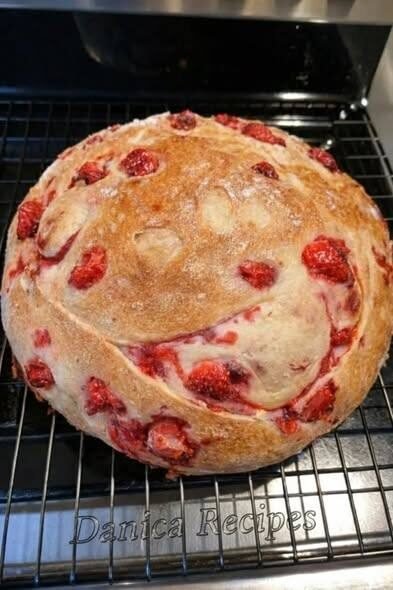 Swirled Berry Cream Cheese Bread Recipe